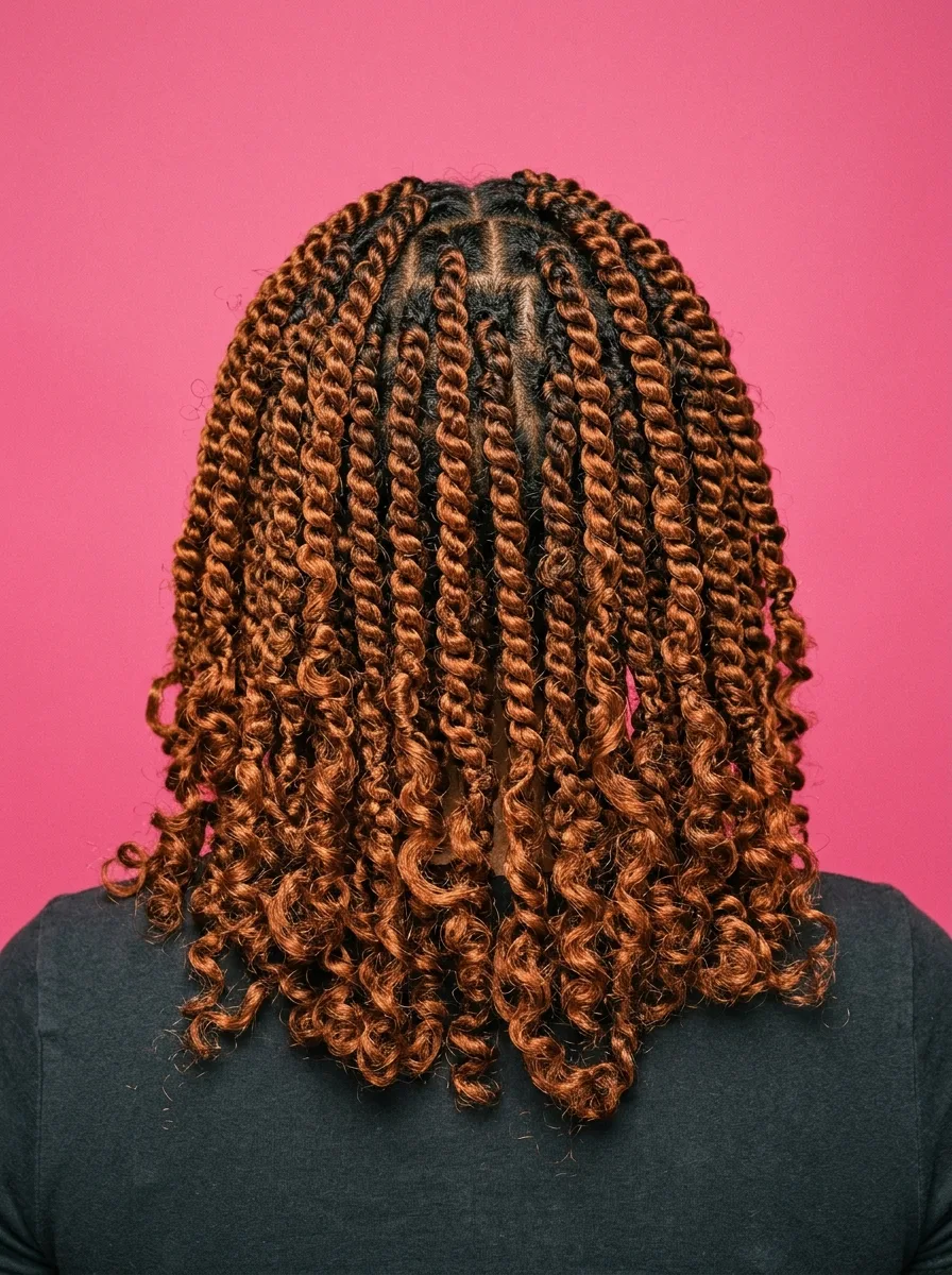 Passion Twists, from the back
